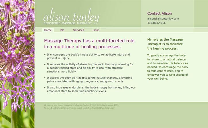 Alison Tunley, RMT