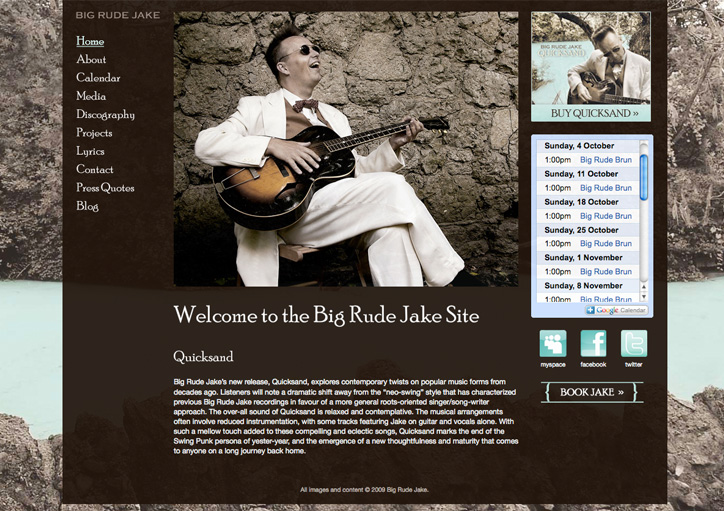 Big Rude Jake site