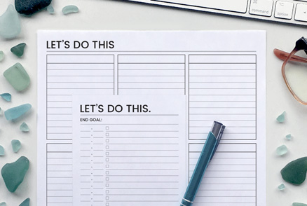 Bundle - Let's Do This - Productivity Planners | kbarlowdesign.com
